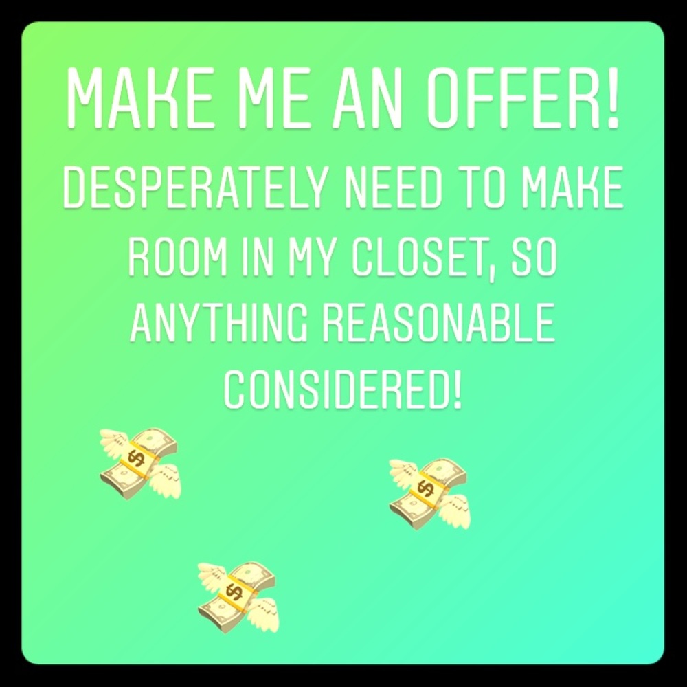 Make me an offer!